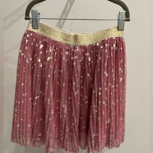 J Crew Crewcuts Girls Tulle Pleated Skirt. Size 10 (girls). NWT